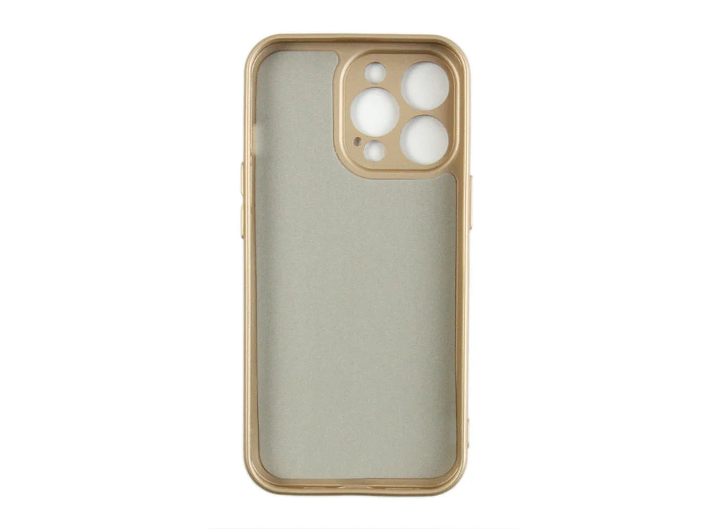 Puha TPU tok iPhone 13 Pro készülékhez (arany)