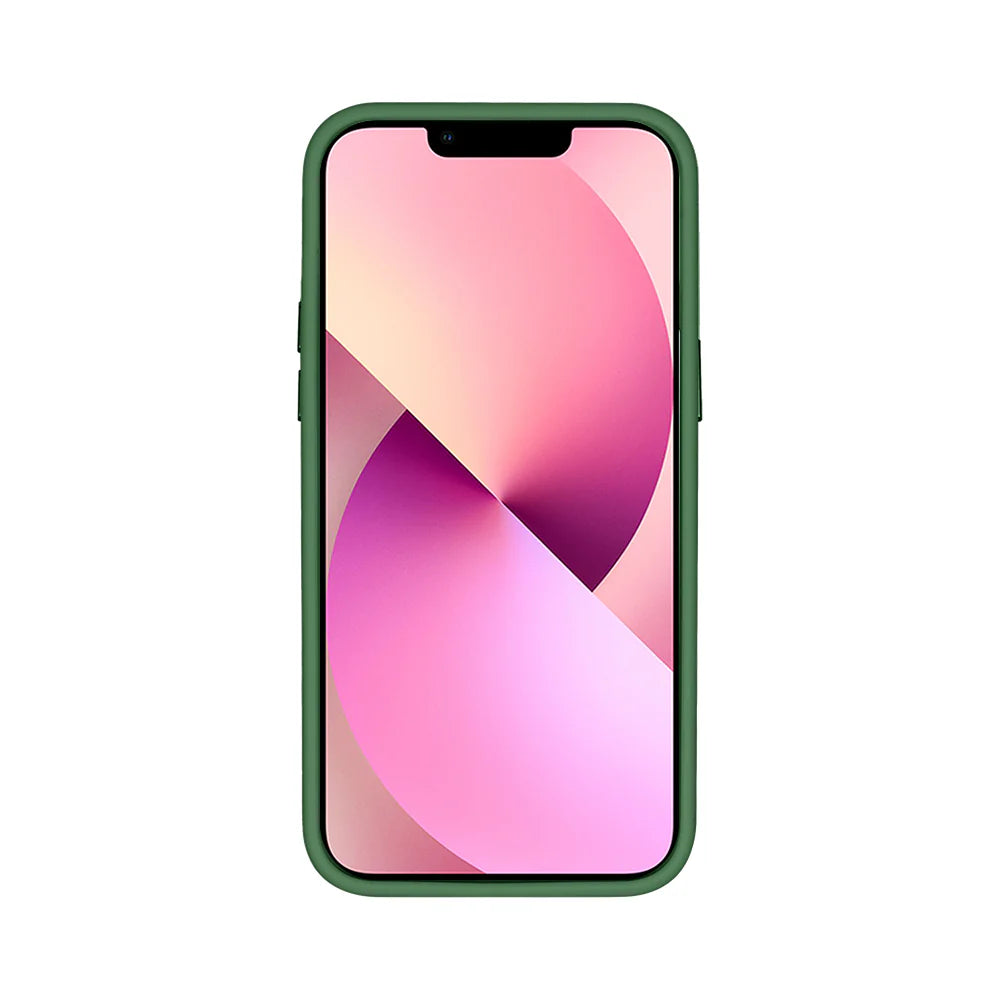 Masszív tok Magsafe-fel iPhone 13 Pro-hoz (sötétzöld)