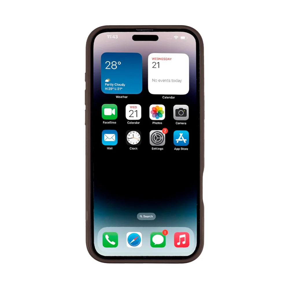 Carbon MagSafe-tel iPhone 16 Pro Max-hoz (barna)