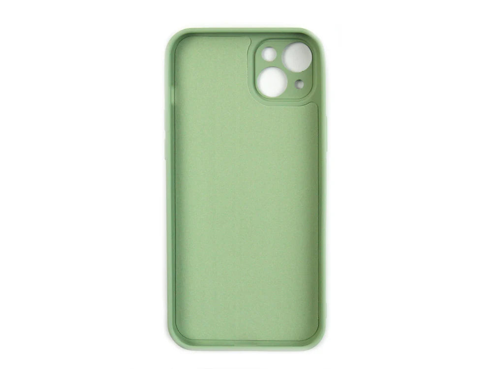 Puha TPU tok iPhone 14-hez (világoszöld)