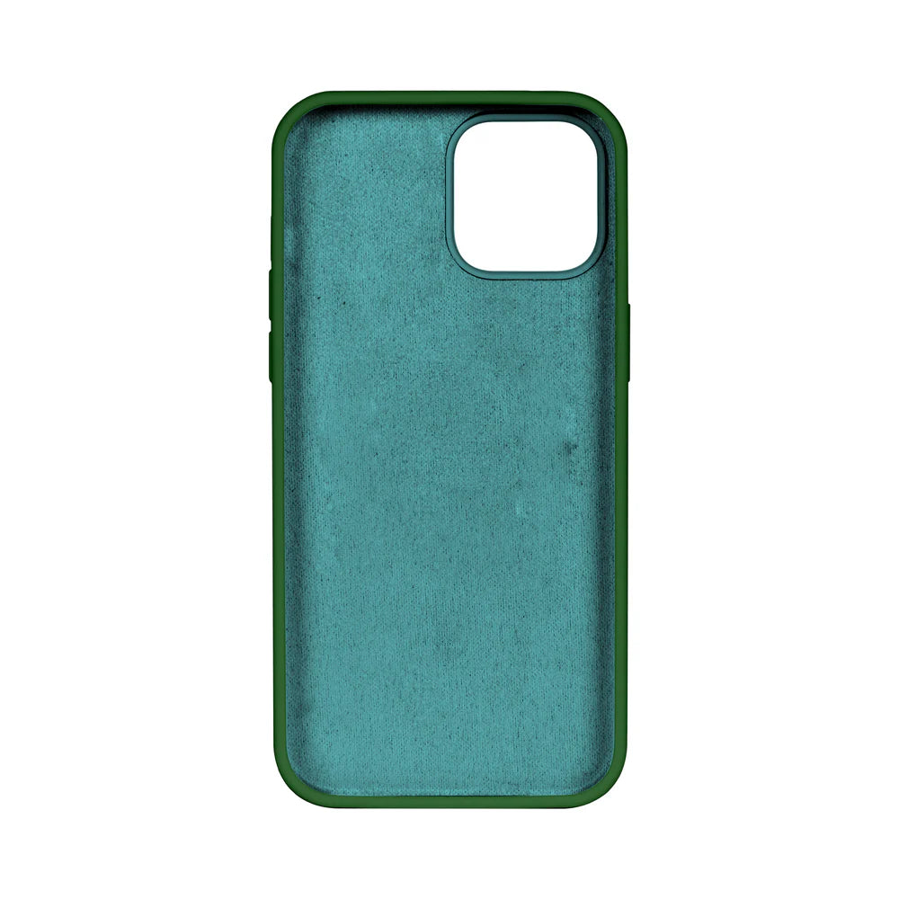 Puha TPU tok iPhone 15 készülékhez (sötétzöld)