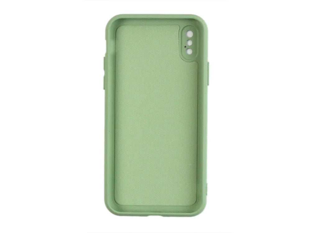 Puha TPU tok iPhone X készülékhez (világoszöld)