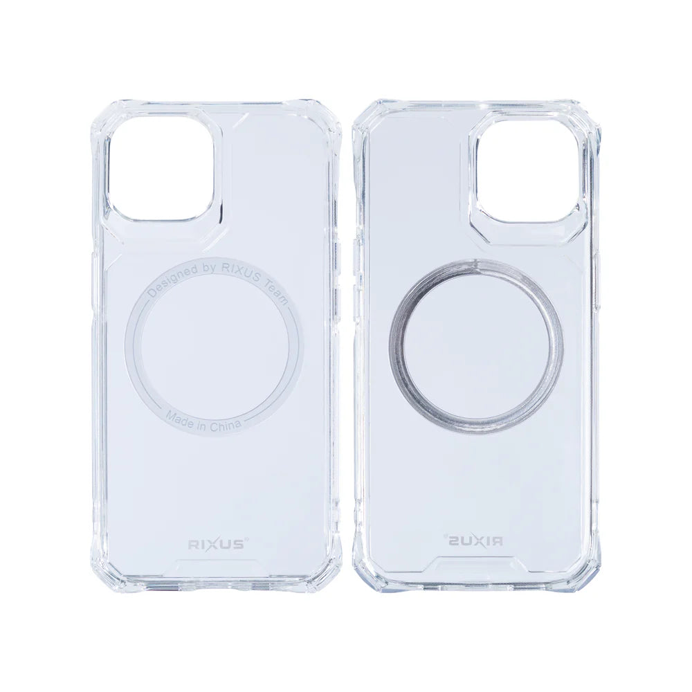 Anti Shock tok iPhone 15-höz Magsafe-tel (átlátszó)