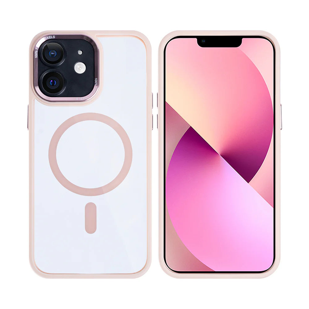 Magsafe tok iPhone 12 készülékhez (Rózsaszín)
