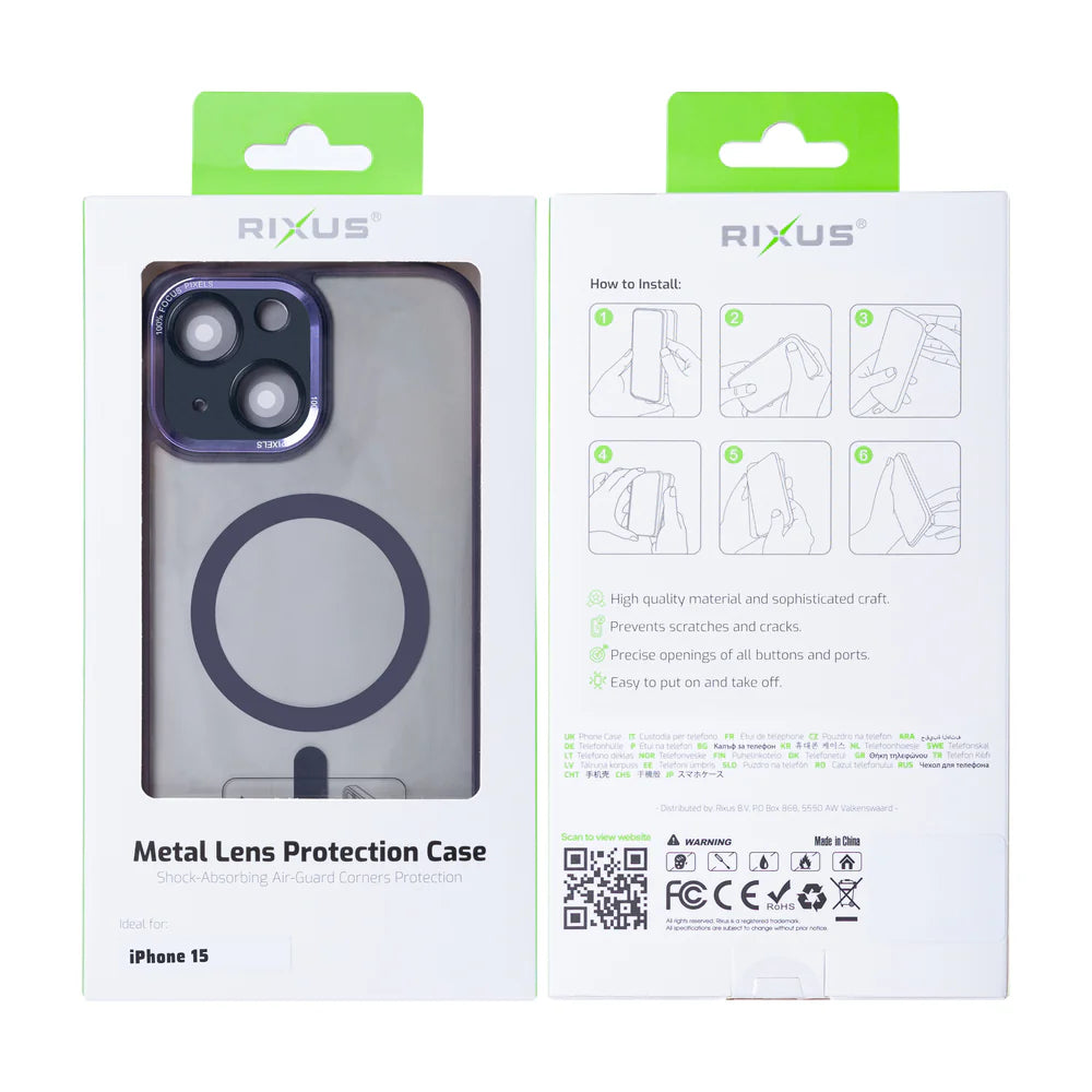 MagSafe tok iPhone 15 készülékhez (lila)