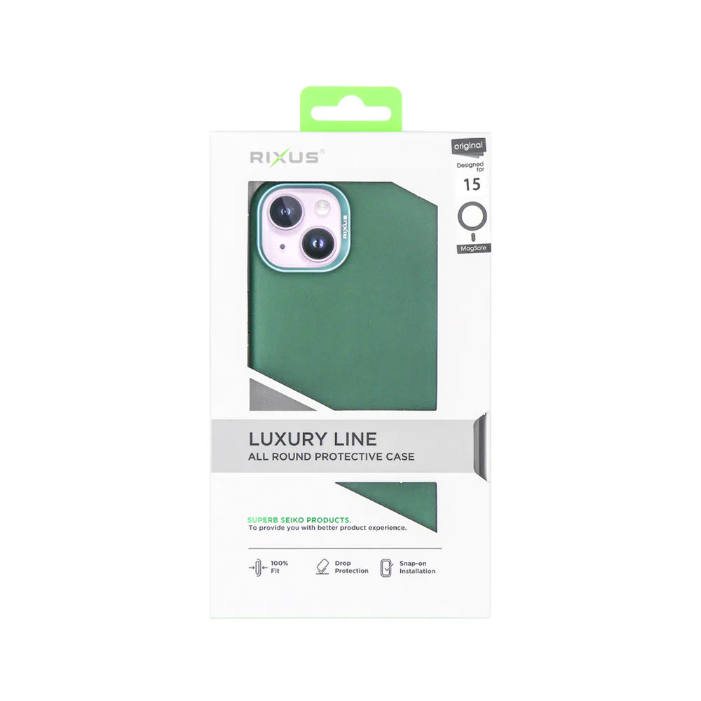 Magsafe tok iPhone 15-höz (zöld)