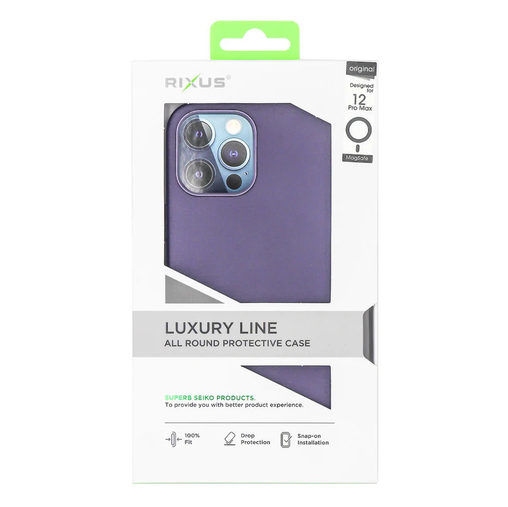 MagSafe tok iPhone 12 Pro Max készülékhez (lila)