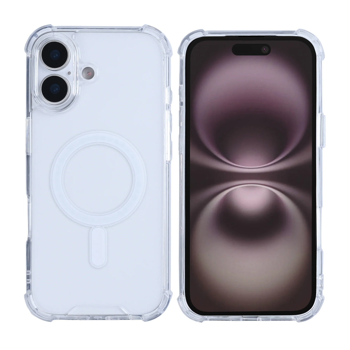 MagSafe szilikon tok áttetsző - iPhone 17