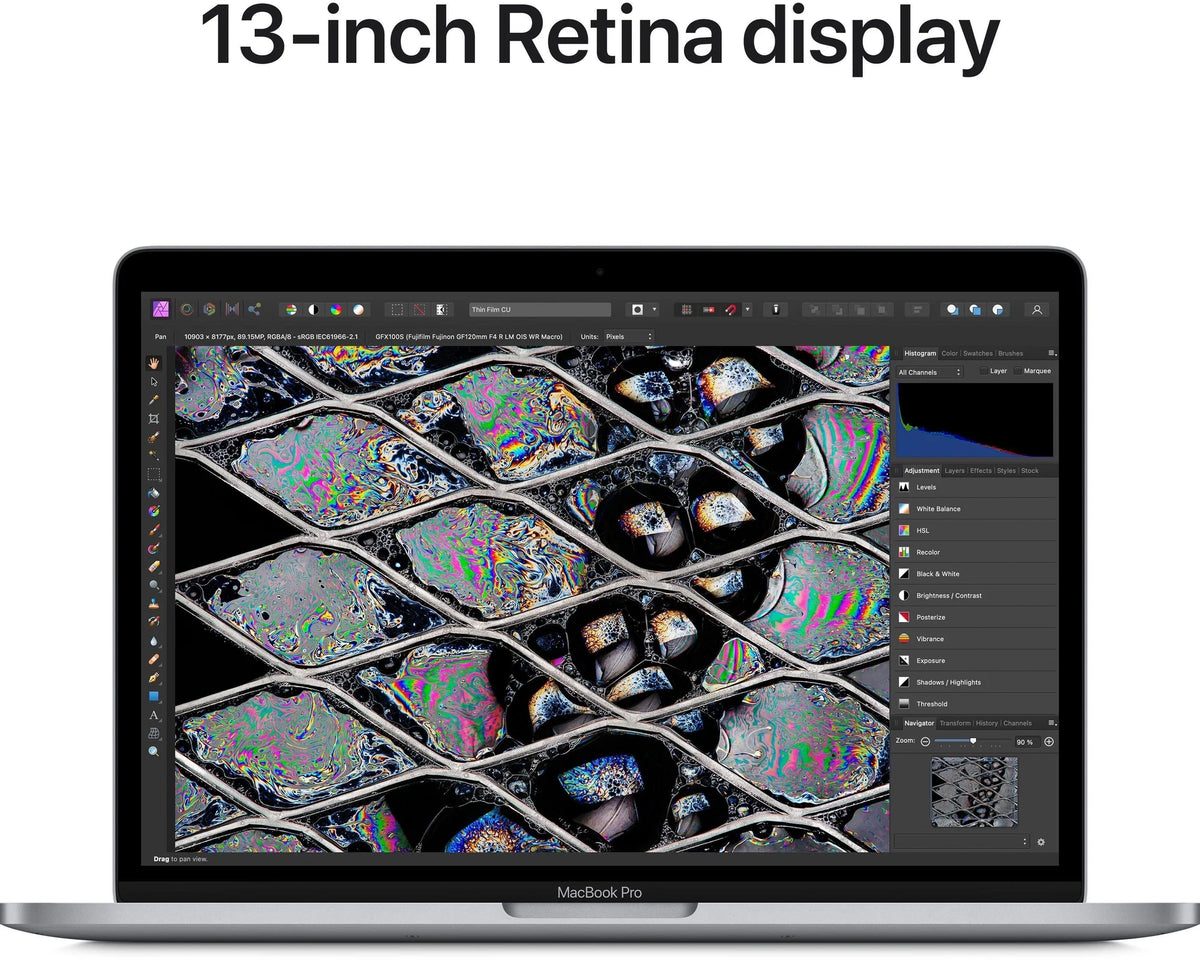 MacBook Pro 13" 2022 M2 16GB RAM 512GB SSD Sivý