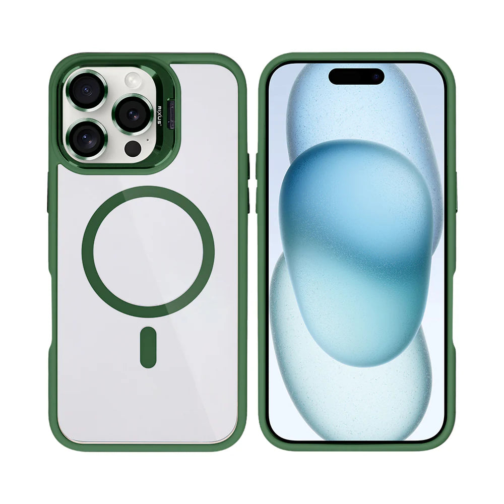 Masszív MagSafe tok iPhone 16 Pro Max készülékhez (sötétzöld)