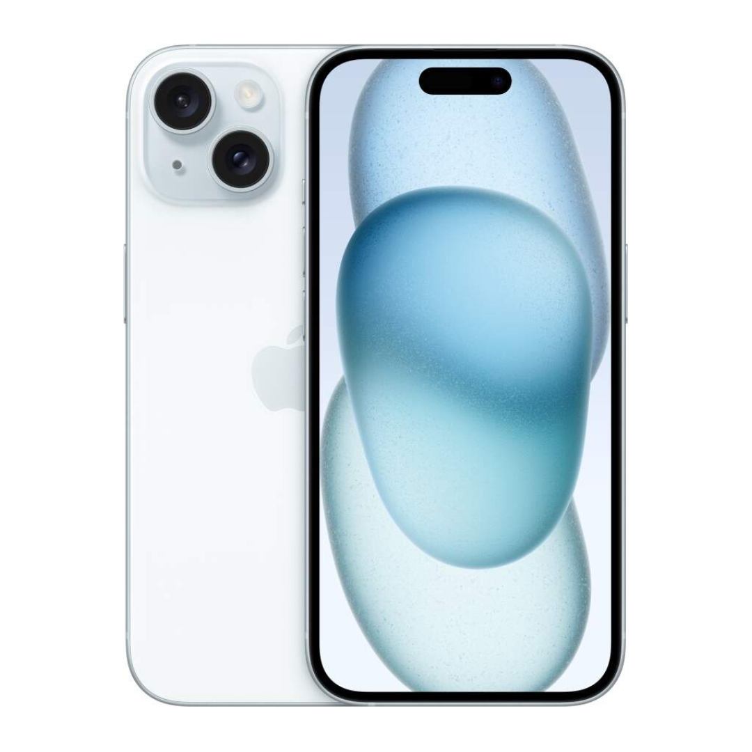 iPhone 15 eSIM 128 GB kék