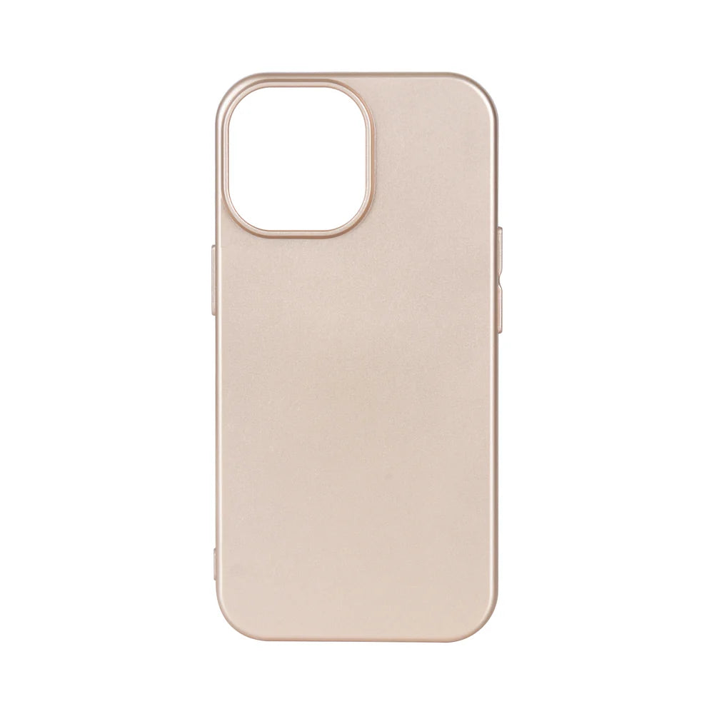 Puha TPU tok iPhone 15 Pro Max készülékhez (Arany)