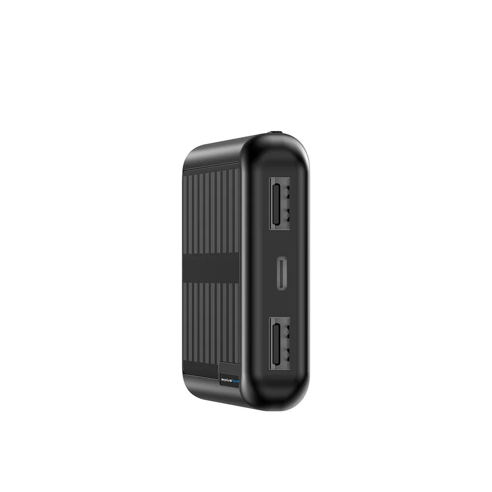 Napelemes powerbank 10000 mAh (fekete)