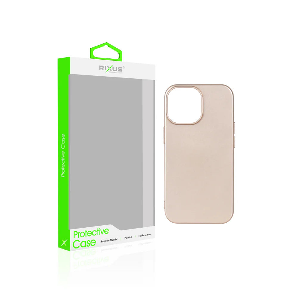 Puha TPU tok iPhone 15 Pro Max készülékhez (Arany)