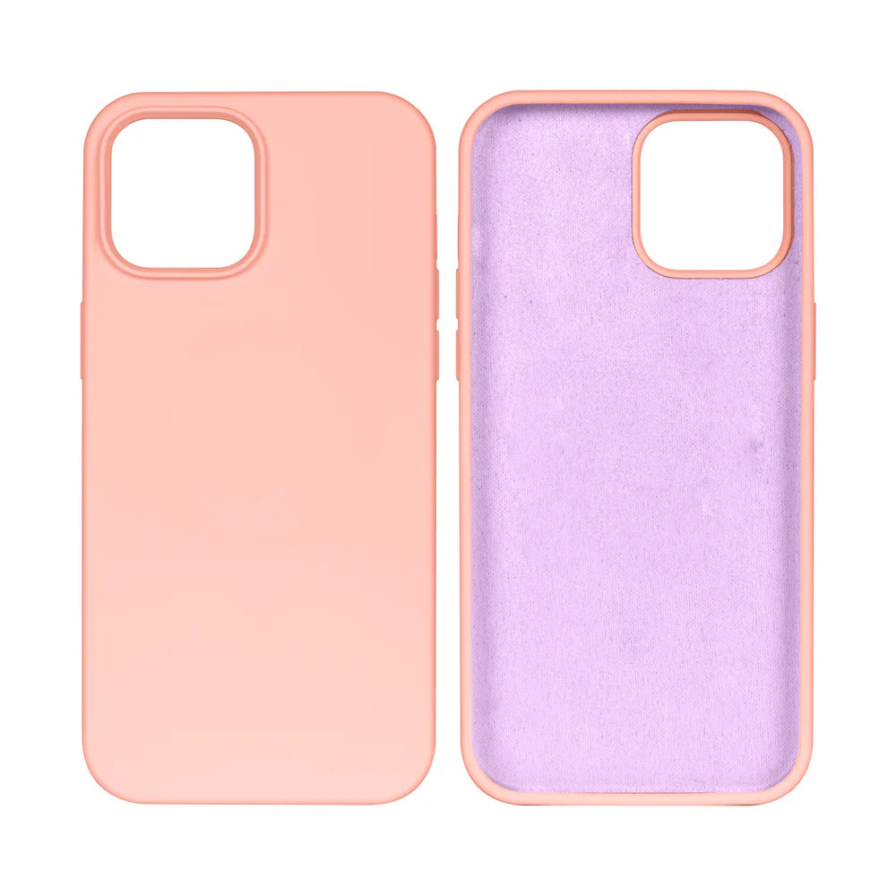 Puha TPU tok iPhone 15 Pro készülékhez (Rózsaszín)
